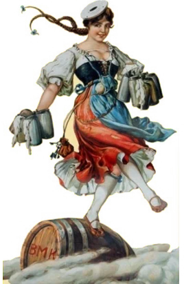 Die Schützenliesl aus dem Vereinswappen